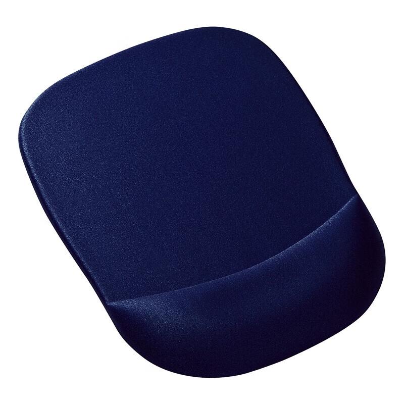 SANWA MPD-MU1NBL Memory Foam Wrist Rest Mouse Pad