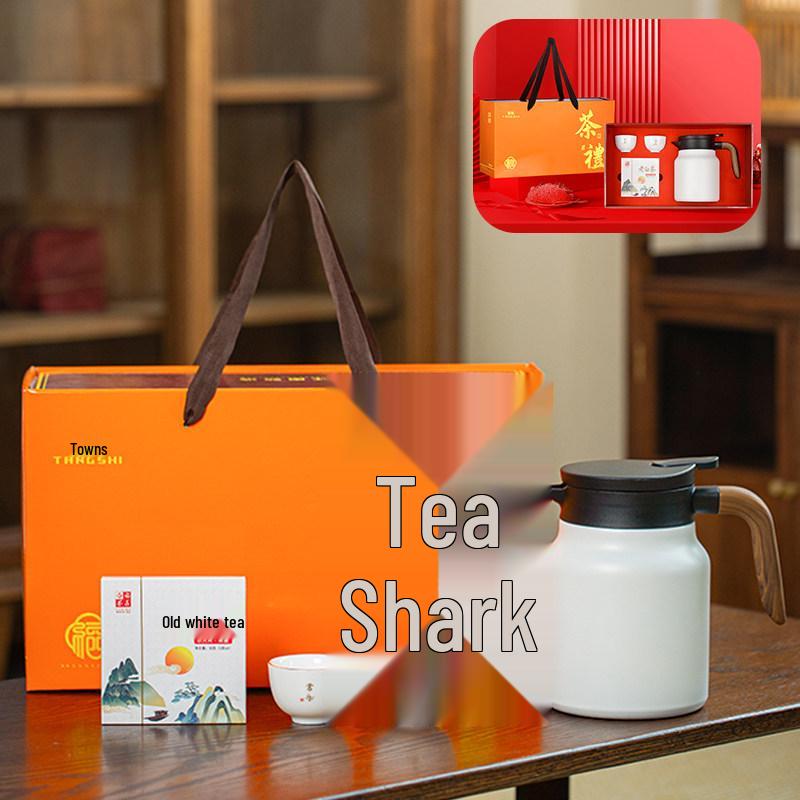 Tangsi Large Capacity Stainless Steel Teapot with Wooden Handle for Tea Stewing and Water Separation