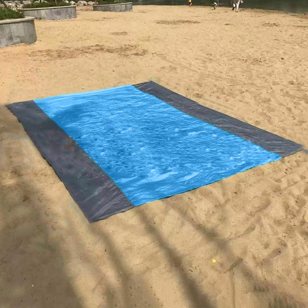 Buy [FH] Sand Free Beach Mat Outdoor Picnic Blanket Rug Sandless Mattress Pad at affordable