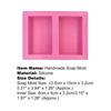 Rectangle Mold Safe Delicate Durable Silicone Mold for Housewife
