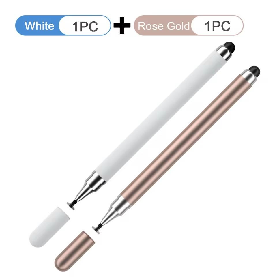 Universal Cell Phone Tablet 2 In 1 Capacitive Stylus Pen Drawing Pens For iPhone/Android All Tablet Capacitive Touch Screens Pen 6