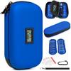 2Pack Premium Insulin Cooler Travel Case, GEAoffice Portable Diabetic Medication Cooler Case for Travel With Thermometer Display, Insulation
