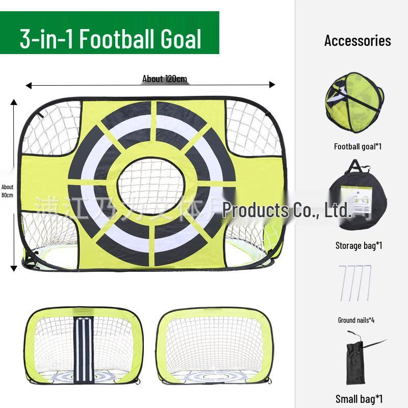 Foldable Portable Soccer Goal for Children - Indoor/Outdoor Training Stand