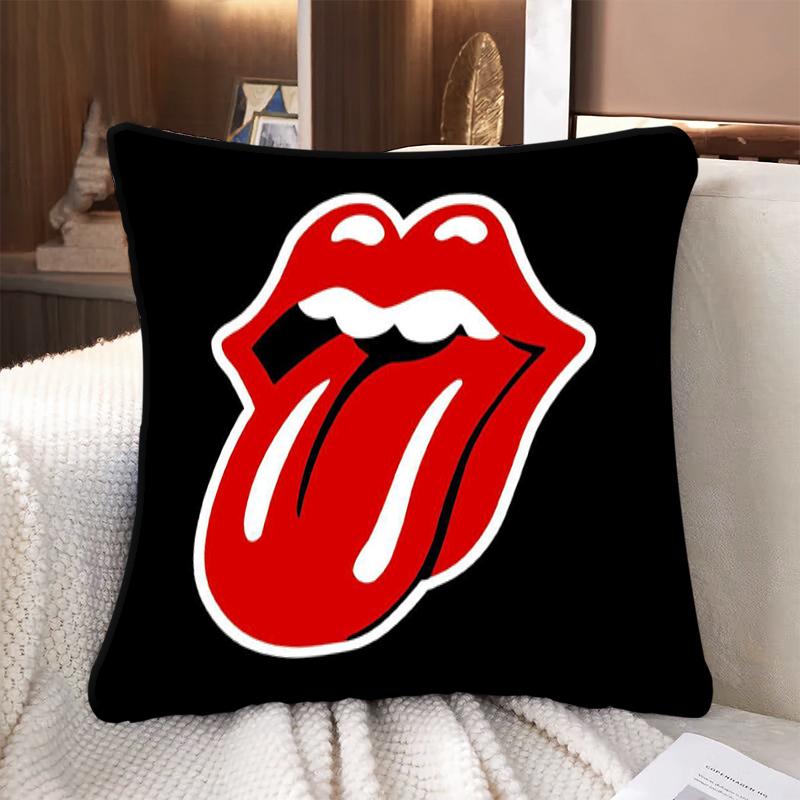 

Наволочка Rolling-Stones Двусторонняя печать Декоративные наволочки Квадратный чехол на подушку 45 * 45 Наволочки Подушки Диван