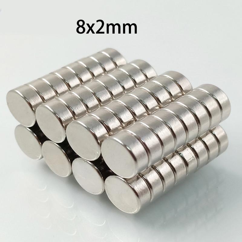 

10/20pcs 10mm x 5mm/8x2mm Disc Magnets for DIY Projects, Tools, Office and Home Organization