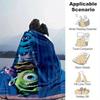 1pc Monsters, Inc Printing Blanket - Soft, All-Season Throw for Living Room, Bedroom,Personalized Gift with Adorable Cartoon Design