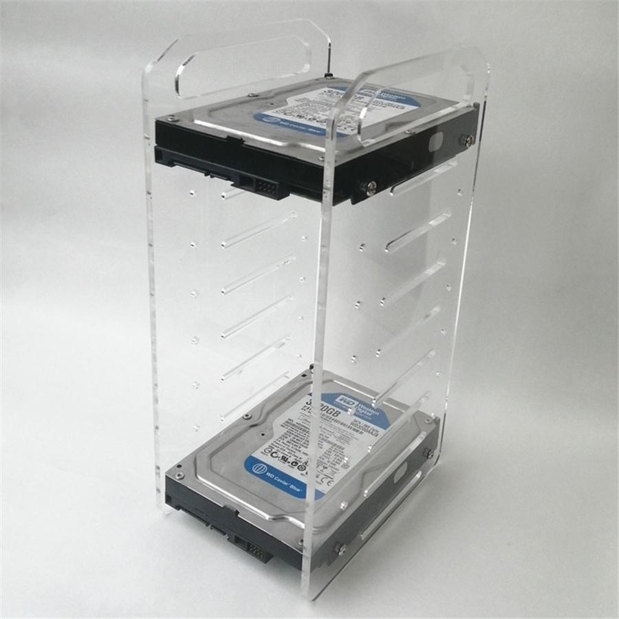 1Pc Disk Test Bench Case Bracket DIY Enclosure Set Tool Hard Drive 3.5'' HDD