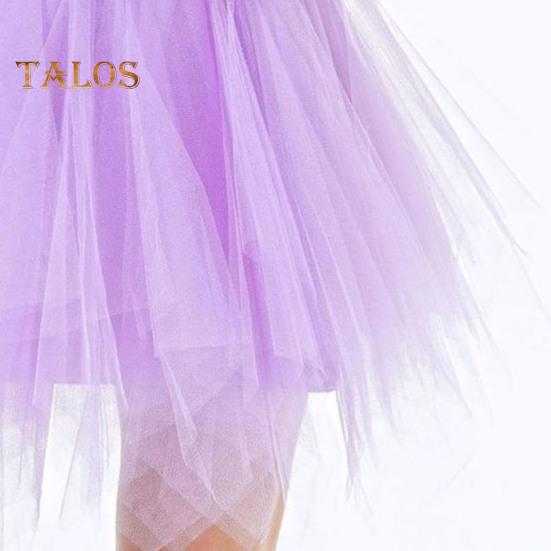 Fusta din tul pentru femei, anii 50, jupon cu tutu, talie elastică, jupon de balet, crinolină, costum de carnaval.