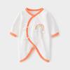 Newborn Pure Cotton Butterfly Bodysuit: Four Seasons Tie-Up, Boneless Design Jumpsuit