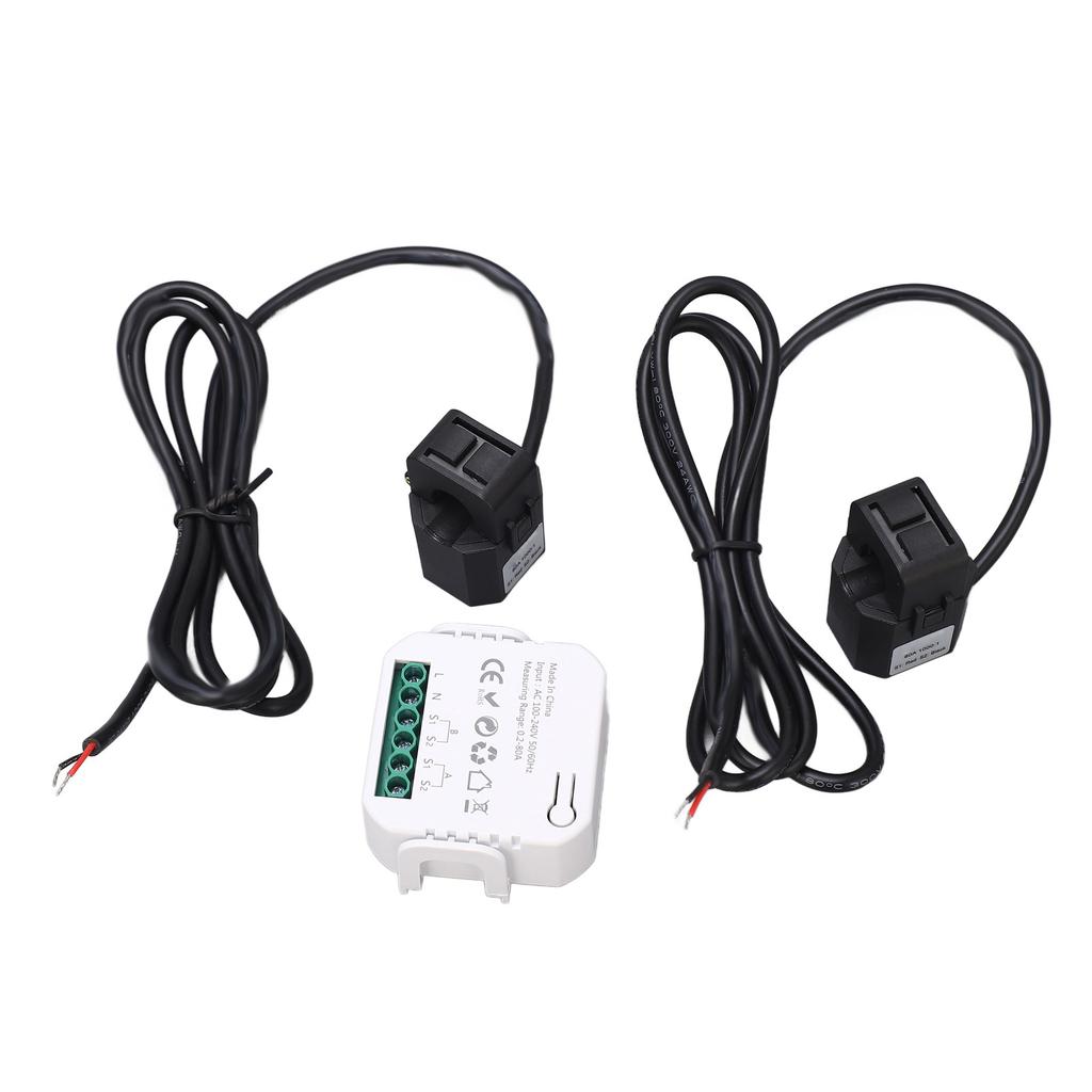 WiFi Smart Energy Monitor Single Phase Clamp Electricity Meter 100?240V AC for Home Appliances