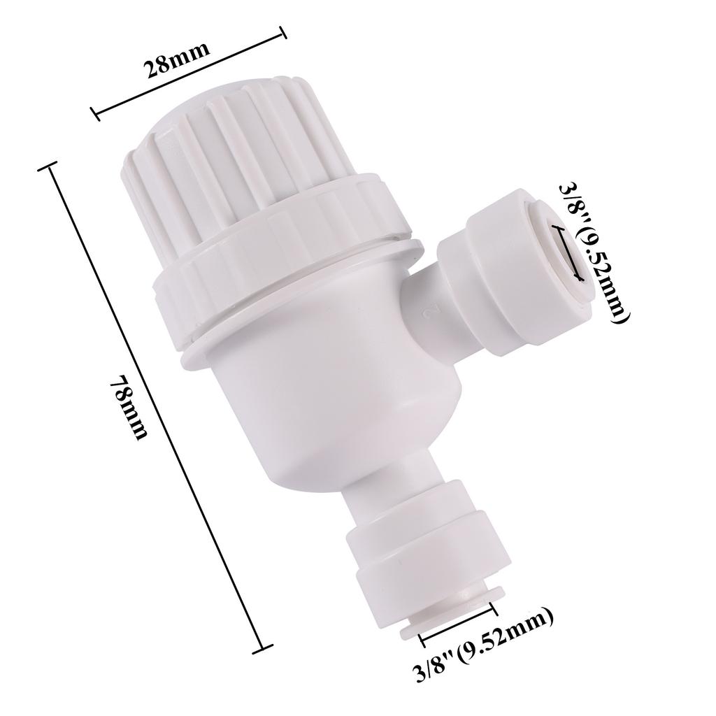 1/4" Garden Micro Water Filter Stainless Steel Mesh 40 Micron Filter 9.52mm Quick Slip Fitting Garden Irrigation Hose Filter