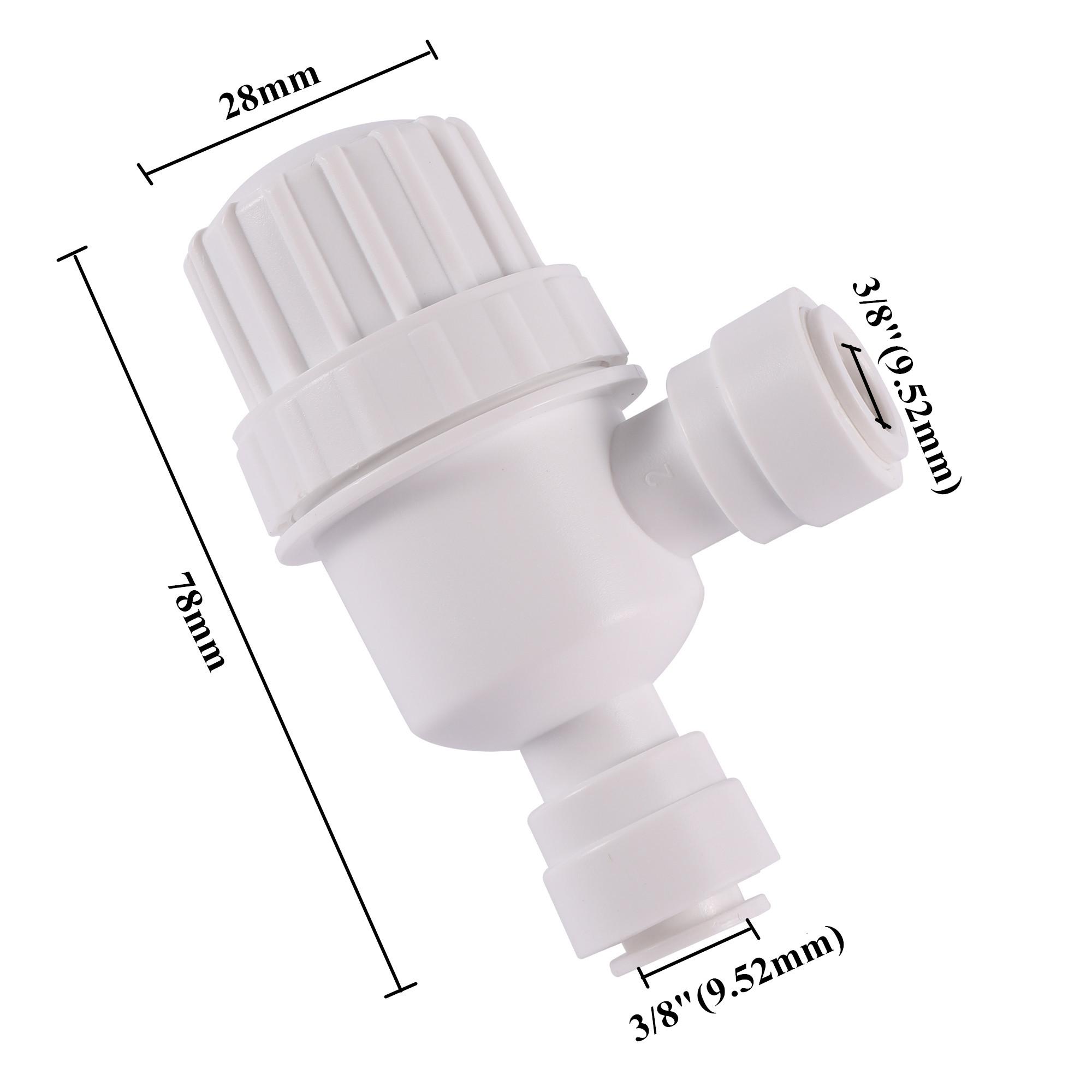 

3/8 дюйма Прямий Знімний Швидкороз ємний Фільтр Фільтр-очищувач Води Передній Сітка з Нержавіючої Сталі Фільтр для Піску