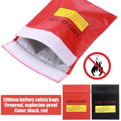 RC LiPo Li-Po Bater/ía Protector de Seguridad a Prueba de Fuego Bolsa Segura Bolsa de Carga Bater/ía Bater/ía Bolsa Protectora de Seguridad Guardia Segura Plata Color: Gris