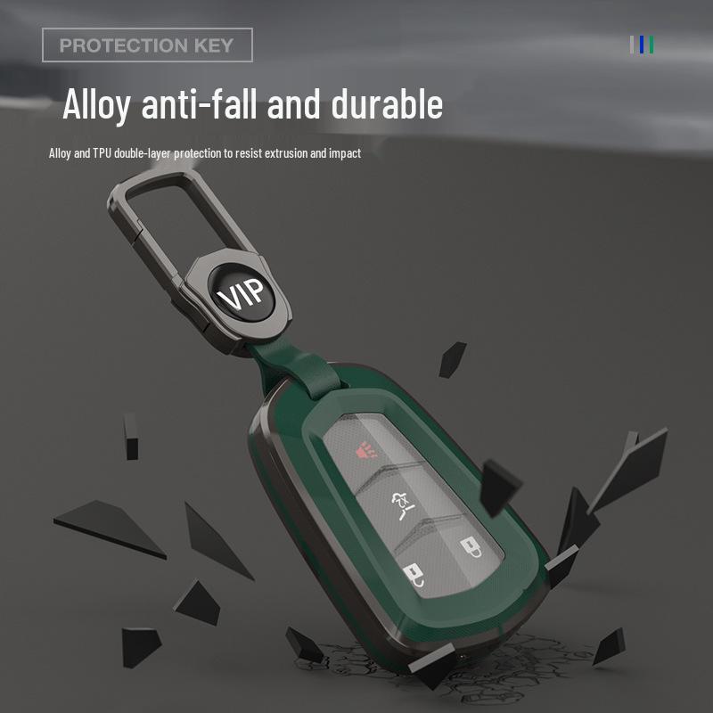 TPU Full-Cover Key Fob Shell for Cadillac XT5, CT5, XT4, XT6, XTS, ATSL