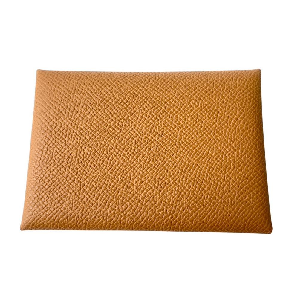 Used HERMESCoin Case Gold Women