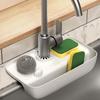 Sink Drain- Pad Faucet Splash-proof Drain- Rack Kitchen Bathroom Wash Basin Household Countertop Pad Soap Pad