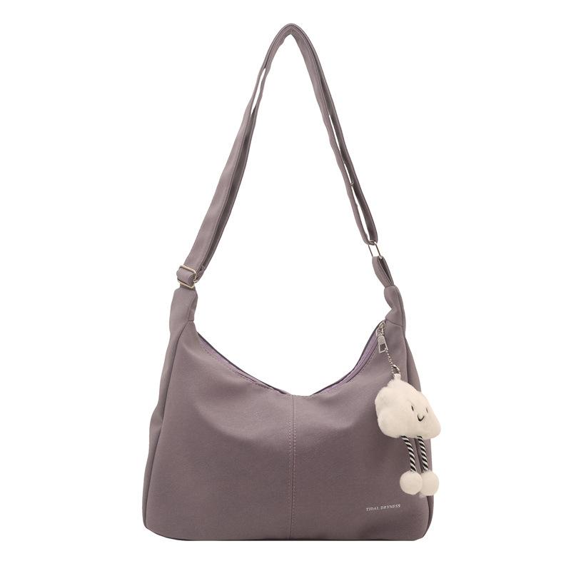 New Korean Version Large-capacity Bag Women's Bag Fashionable Personalized Tote Bag Texture Casual Simple Messenger Bag Bag