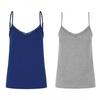 Womens/Ladies Quinn Spaghetti Strap Nightdress (Pack of 2)
