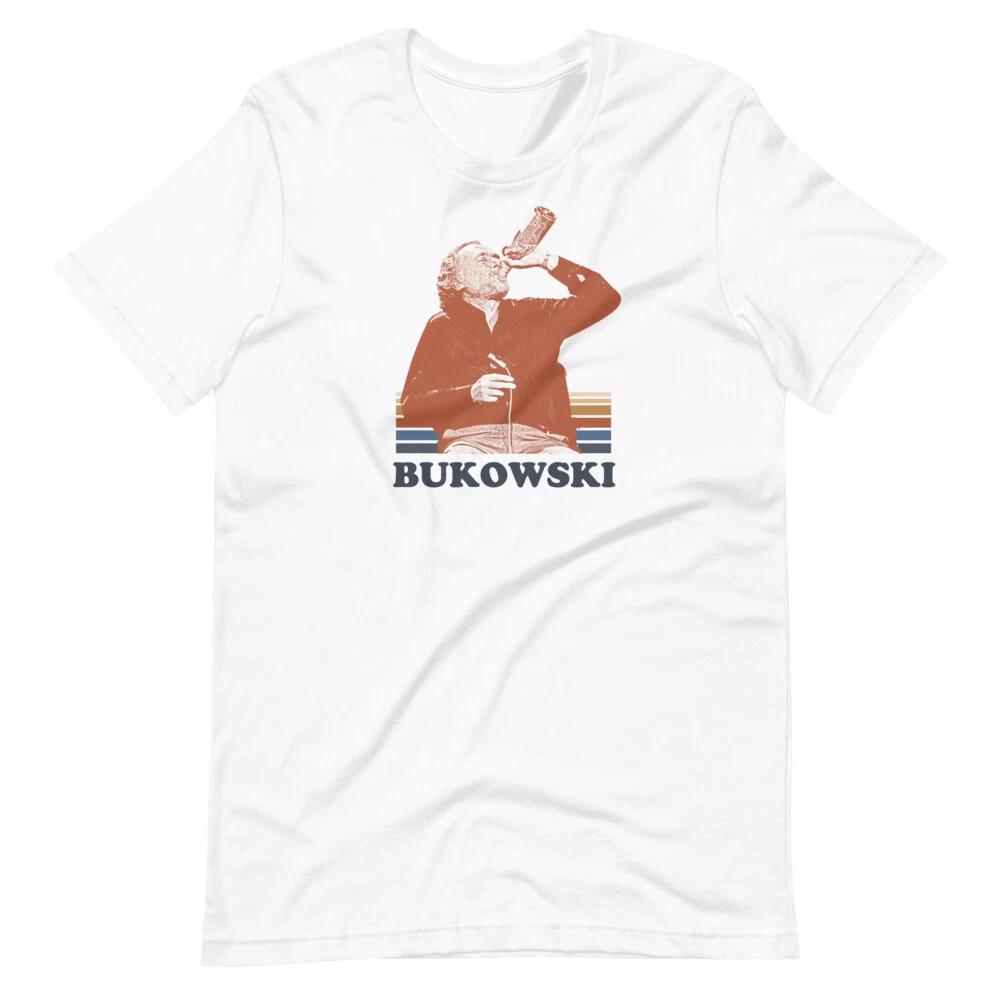CHARLES BUKOWSKI Fan Art Graphic Art Tee Short-Sleeve Unisex T-Shirt