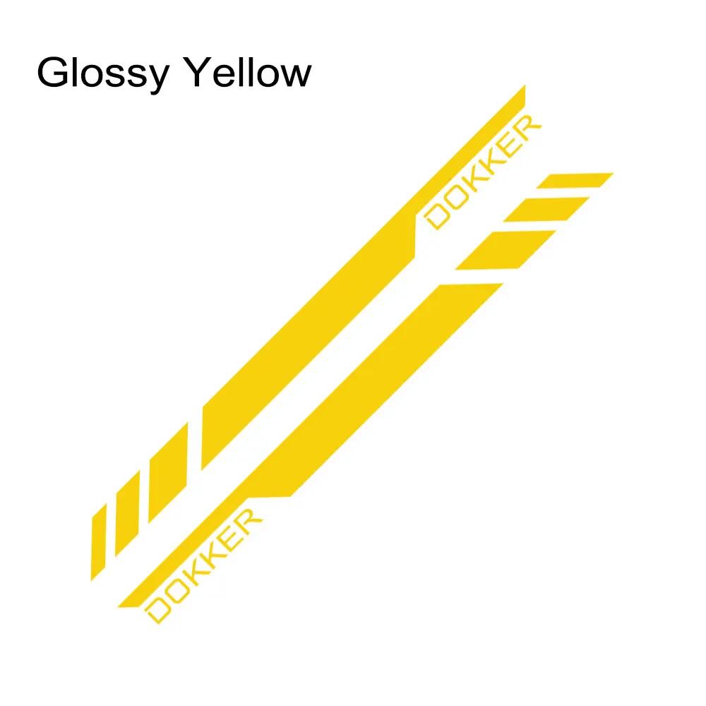 For Renault Dacia Dokker Car Stickers Camper Van Side Door Stripes Sport Line Graphics Vinyl Decor Decals Tuning Accessories