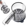 Handheld Flour Sifter with Scale Flour Filter Portable Semi-automatic Flour Sieve  Cocoa Powder