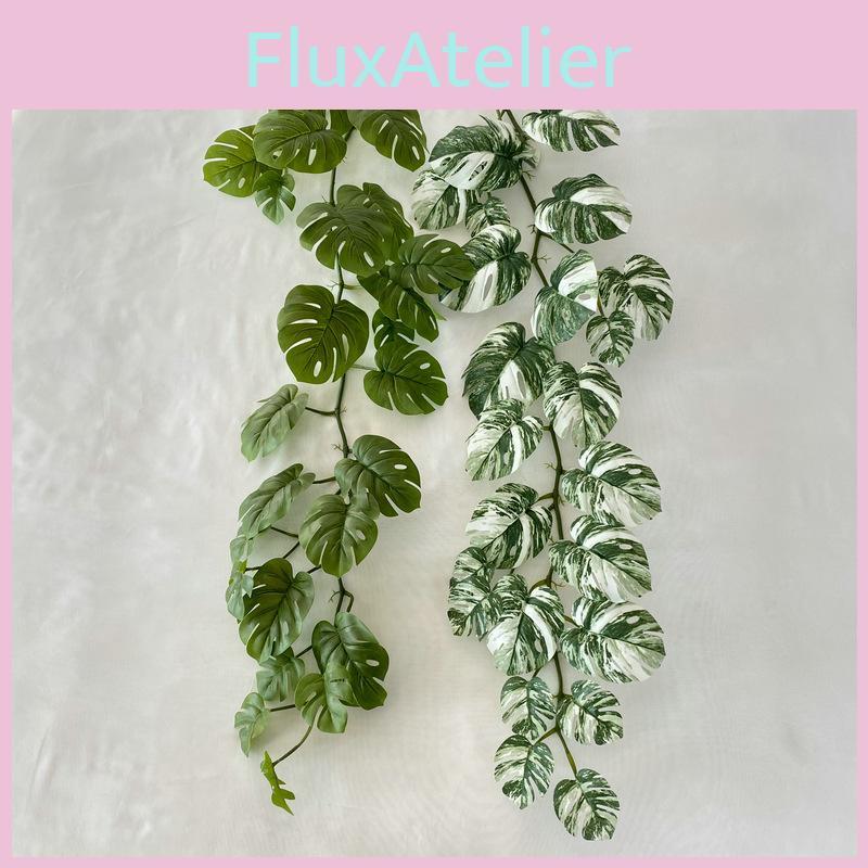 Deliciosa Artificial Monstera 120cm Green Leaf Wall Hanging For Indoor Decor