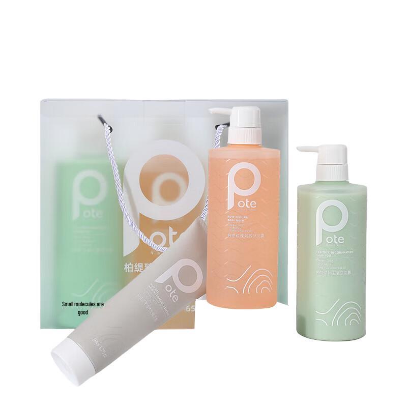 pote Baitei Rose Firming Shower Gel Set