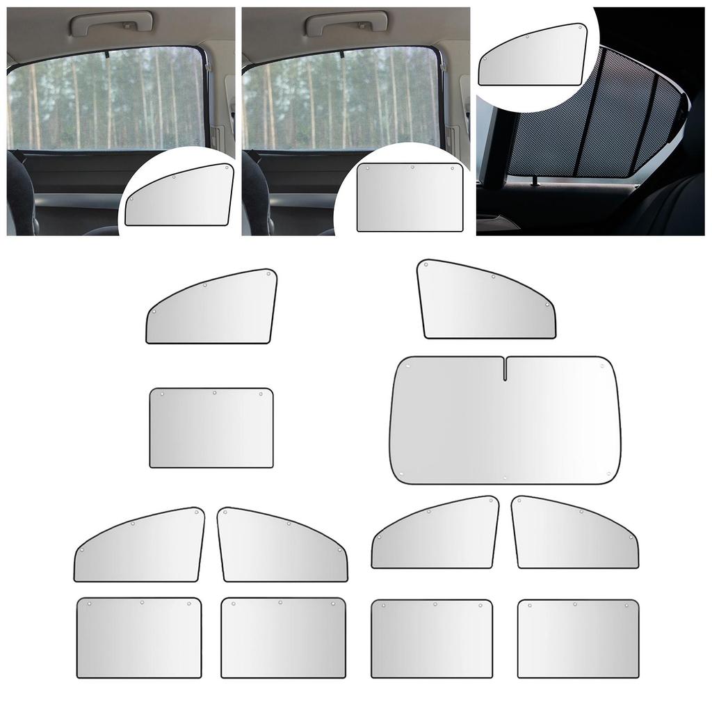 Car Window Shade Decor Privacy Protector for Automobile Summer Vehicle