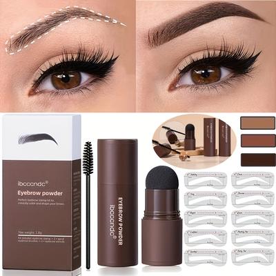 Eyebrow Stamp Waterproof Long Lasting Natural Brow Stamp Shaping Kit Shape Brow Stamp Contouring Stick Hairline