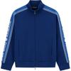 Asv Double-jersey Full-zip Sweatshirt with Logo Stripe EM002913AF10013