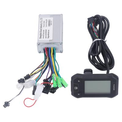 36V 48V 350W Motor Controller LCD Display Panel Electric Brushless Controller Kit for Electric