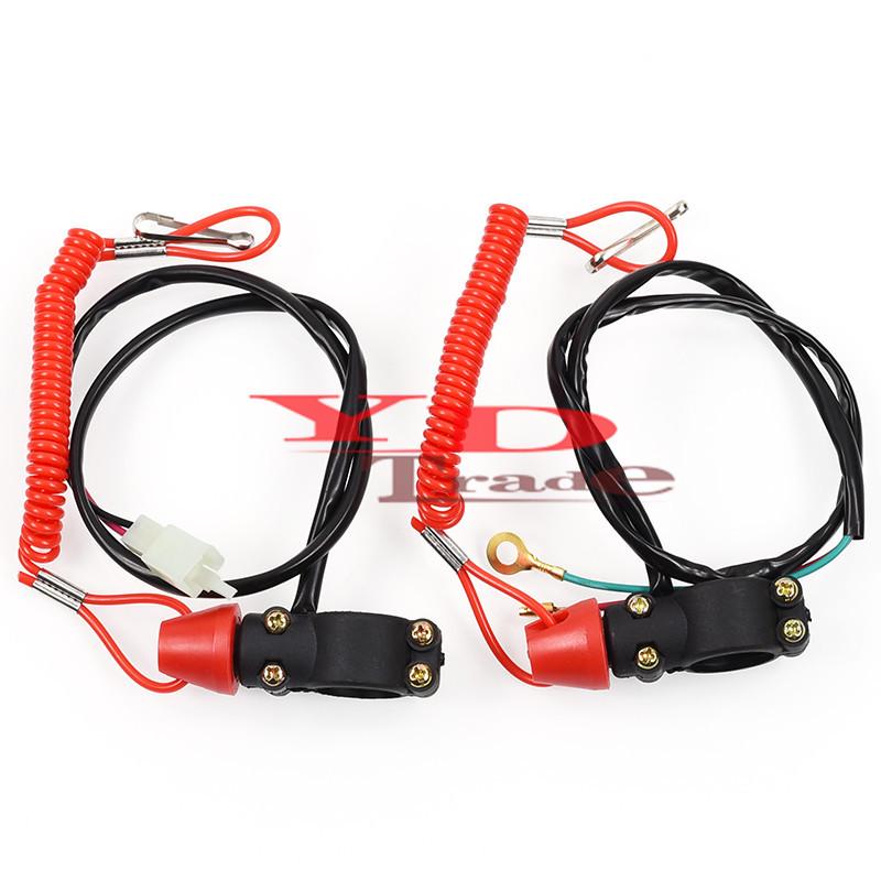 Motorcycle & ATV Mini Kill Switch with Emergency Stop
