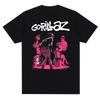 Gorillaz Hip Hop Pop Punk Rock Band Printed Cotton Mens TShirt 90s Casual Fashion Short Sleeve TShirt Unisex Tshirts