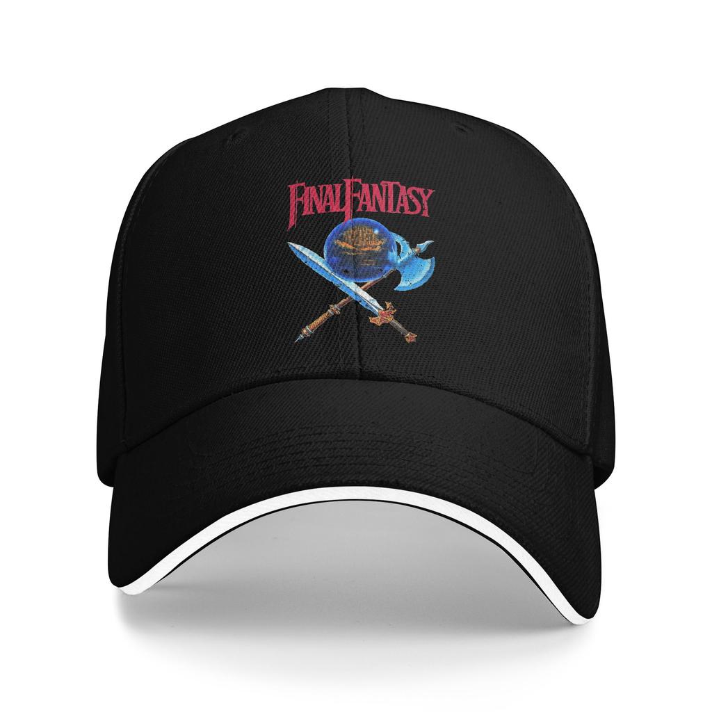 Shin-Ra Company Sandwich Hat Baseball Cap Snapback Caps Final Fantasy Vii Video Game Trucker Hat Breathable Golf Hats Summer