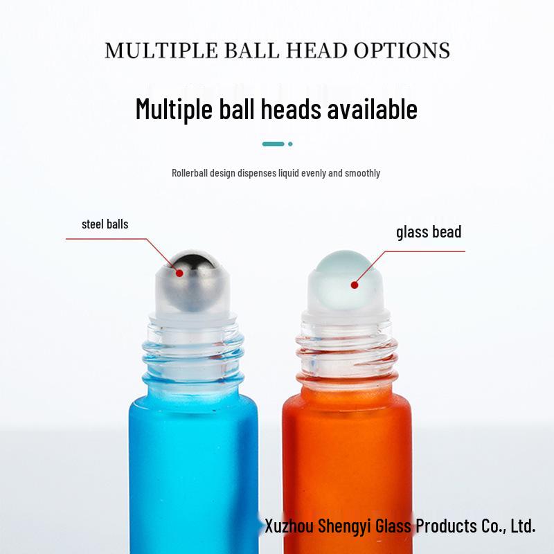 Frosted Roller Bottle - 5ml/10ml Essential Oil, Eye Serum, Perfume Dispenser