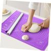 1Pc Silicone Kneading Mat Non Slip with Measuring Tool Food Grade Baking Pad Easy Clean Reusable Rolling Dough Kitchen Tool