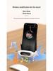 Fast Charging Transparent Wireless Speaker & Phone Holder with Magnetic Suction