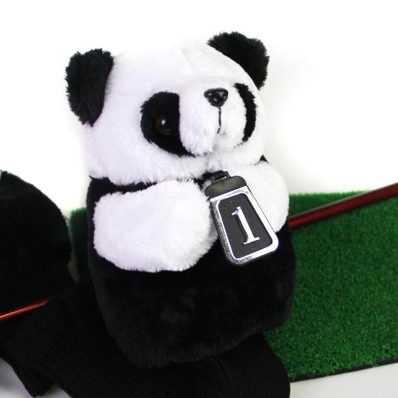 Golf Gifts Men Women Golf Driver Golf Club Cover Funny Plush Golf Club Headcover