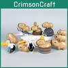 Crocodile Capybara With Turtle Pvc Action Figures Model Toy Doll Gift Decoration