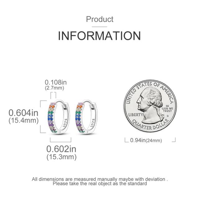 Argent 925 Étoile Soleil Papillon Carotte Lapin Fleurs Colorées Luxe Original Mode Boucles d'Oreilles Fille Bijoux de Fête Cadeau Puce d'Oreille