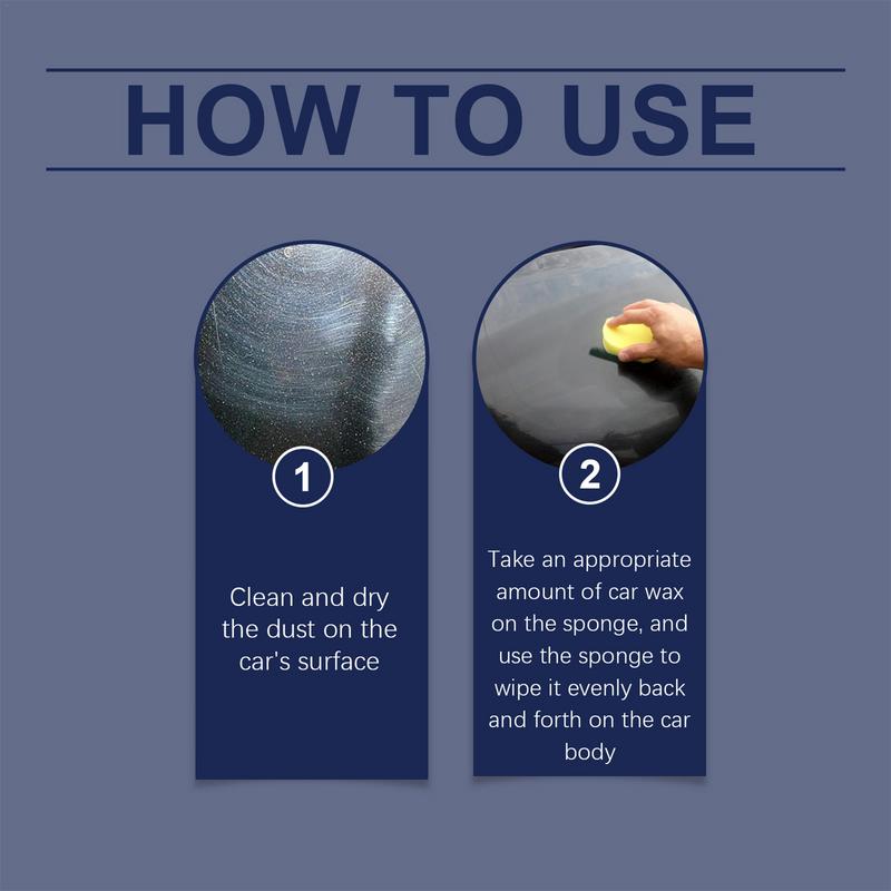 Auto Kratzerentferner Politur & Wachs Effektives Wasserdichtes Autowachs Polier- & Wachs-Sets Autopolitur Lang anhaltender Glanz & Schutz
