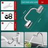 Universal Kitchen Faucet Extender 360° Adjustable Swivel Stainless Steel Splashproof Dual Mode Bathroom Sink Accessories