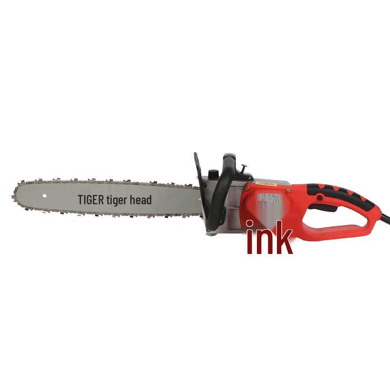High-Power Portable Electric Chainsaw for Home Woodworking