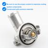 Upgrade Aluminium Thermostat Housing Assembly, Replace 902-3035HP, 9023035HP Compatible With Chrysler Dodge 3.6 3.6L - 2011- Chrysler 300, 2011-
