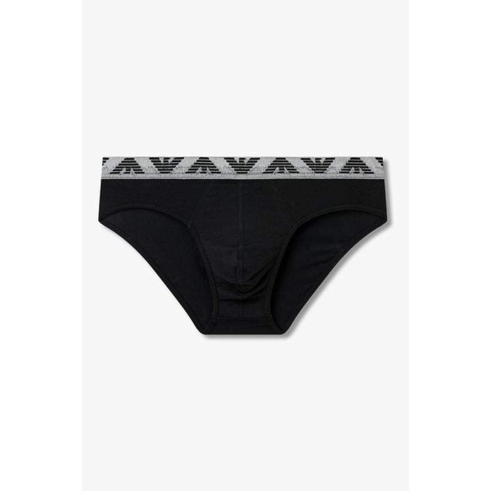 Emporio Armani Men S Banded Brief With Logo Detail 0816111162 M(100)