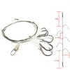 5 sztuk/zestaw 5 #-10 # haczyki wędkarskie uzwojenie linia zgryzu kolczaste haczyki do wędkarstwa morskiego Fishing Lure Parts