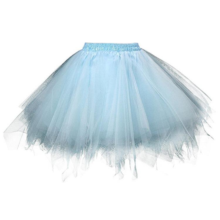 Minifaldas de Halloween Faldas de Tul Faldas Abullonadas Vestidos de Princesa Vestidos de Boda Enaguas Actuación de Danza Falda Tutú de Tul con Capas Esponjosas