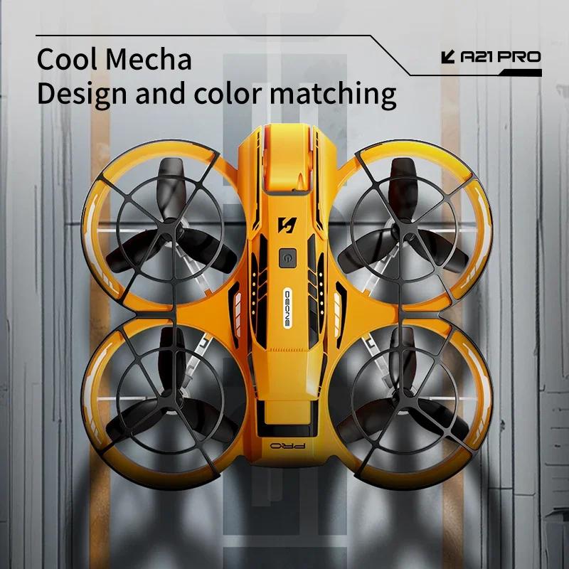 2026 A21 PRO Drone 4K Profession HD Wide Angle Camera WiFi FPV Brush RC Dron Height Keep Helicopter Large Screen Quadcopter Kids Toys