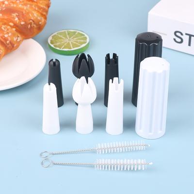 1 Pc Whip Cream Dispenser Part Whipped Chargers Holder Base Tips Holder Cream Foamer Decorating Mouth Decoration