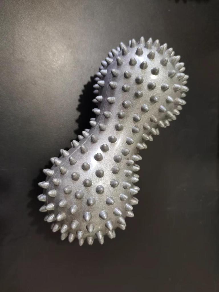 130g Peanut Massage Ball: Fascia & Muscle Relaxation, Fitness & Rehabilitation Hedgehog Ball, Grip Training